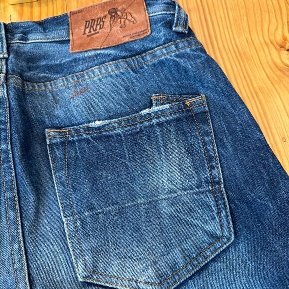 PRPS Mens Rambler Selvedge Slim Denim Jeans SIZE 30 #E63P133V Redline - Picture 11 of 14
